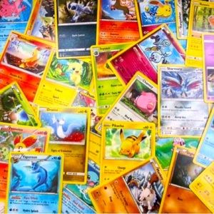 500 Pokemon OFFICIAL Card Bulk Lot - Common /Uncommon Only Cards Are All NM/M
